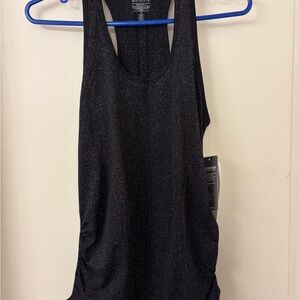 Athleta Sparkle Black Tank Top